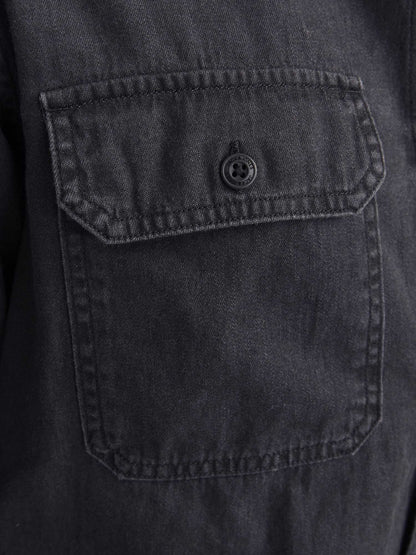 CAMICIA TRAVIS JACK&JONES DA UOMO NERO