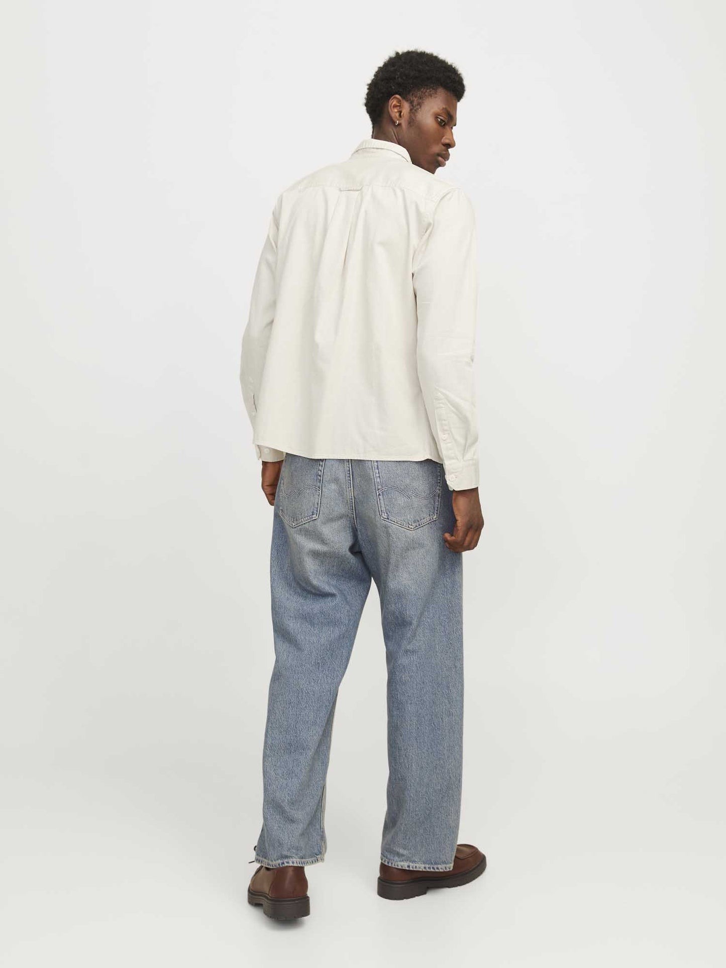 CAMICIA TRAVIS JACK&JONES DA UOMO PANNA
