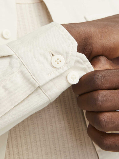 CAMICIA TRAVIS JACK&JONES DA UOMO PANNA