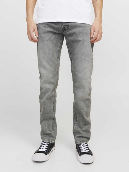 JEANS ORIGINAL GLENN JACK&JONES DA UOMO GRIGIO