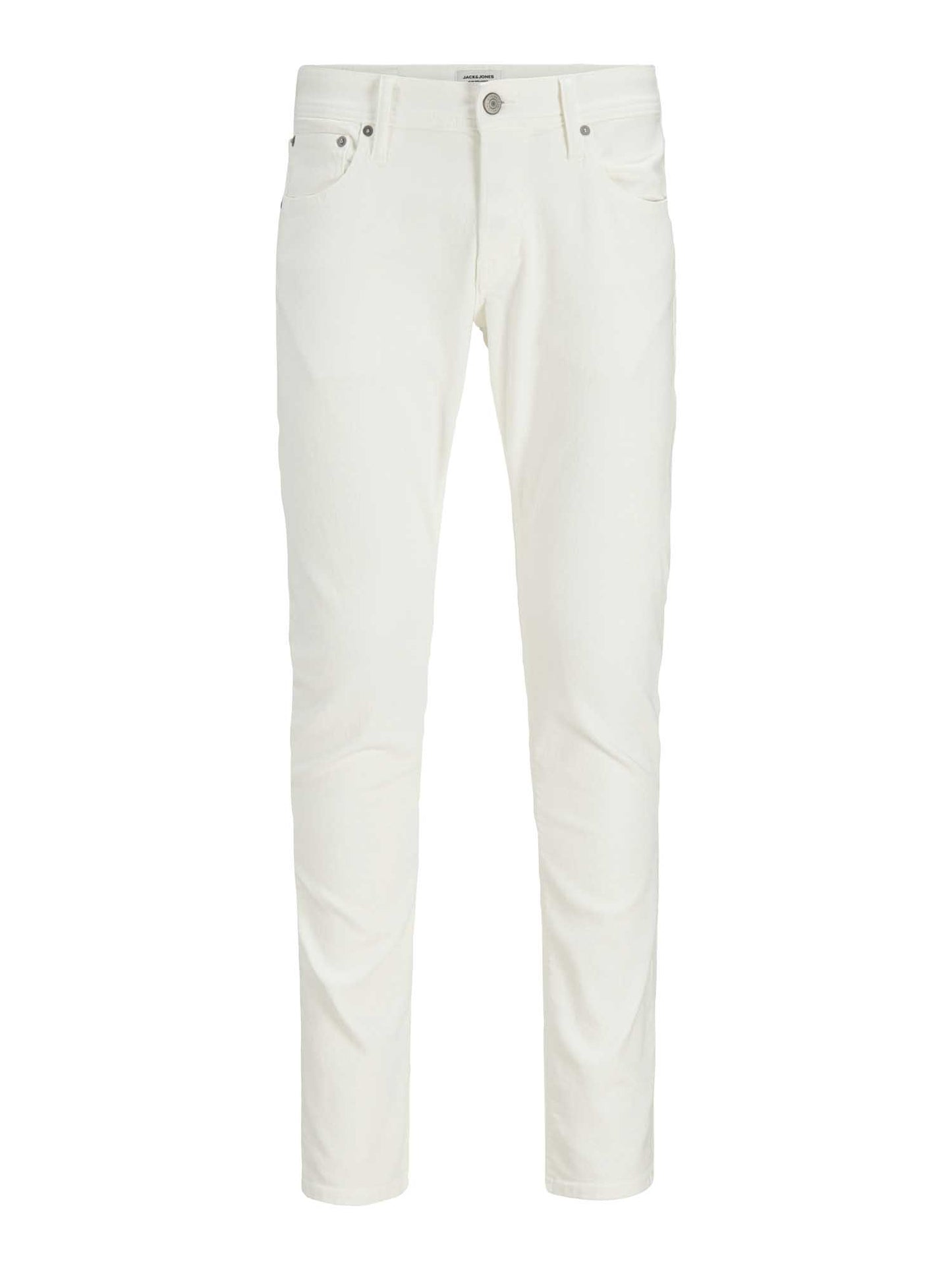 JEANS GLENN JACK&JONES DA UOMO BIANCO