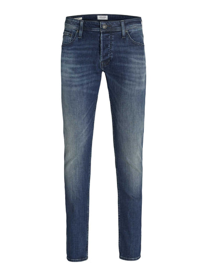 JEANS SLIM ORIGINAL JACK&JONES DA UOMO DENIM BLU SCURO
