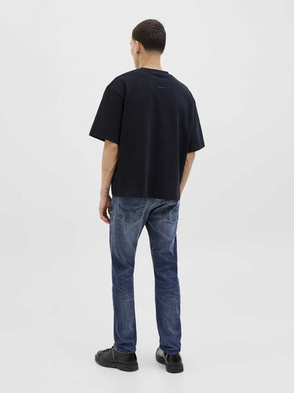 JEANS SLIM ORIGINAL JACK&JONES DA UOMO DENIM BLU SCURO