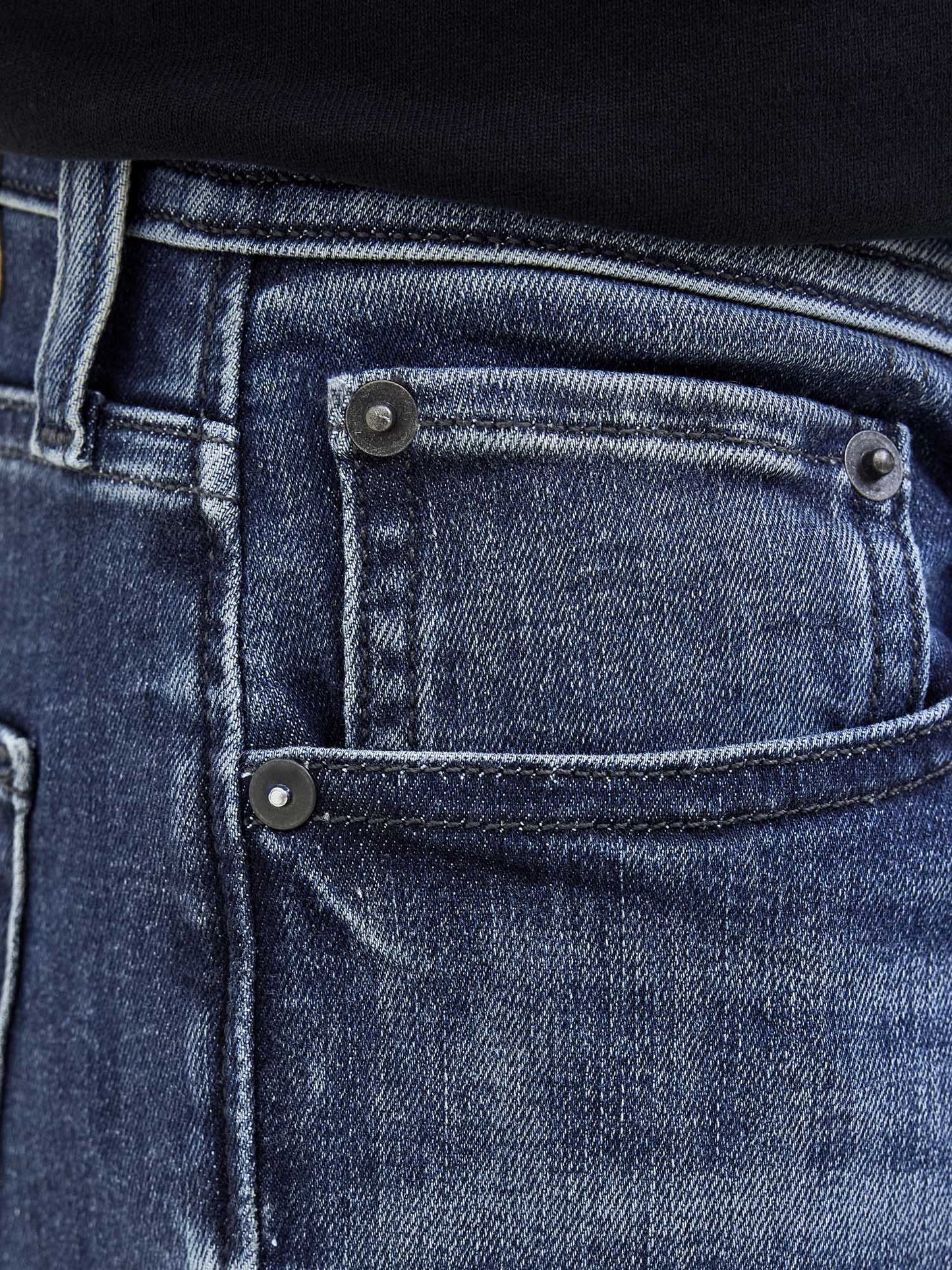 JEANS SLIM ORIGINAL JACK&JONES DA UOMO DENIM BLU SCURO