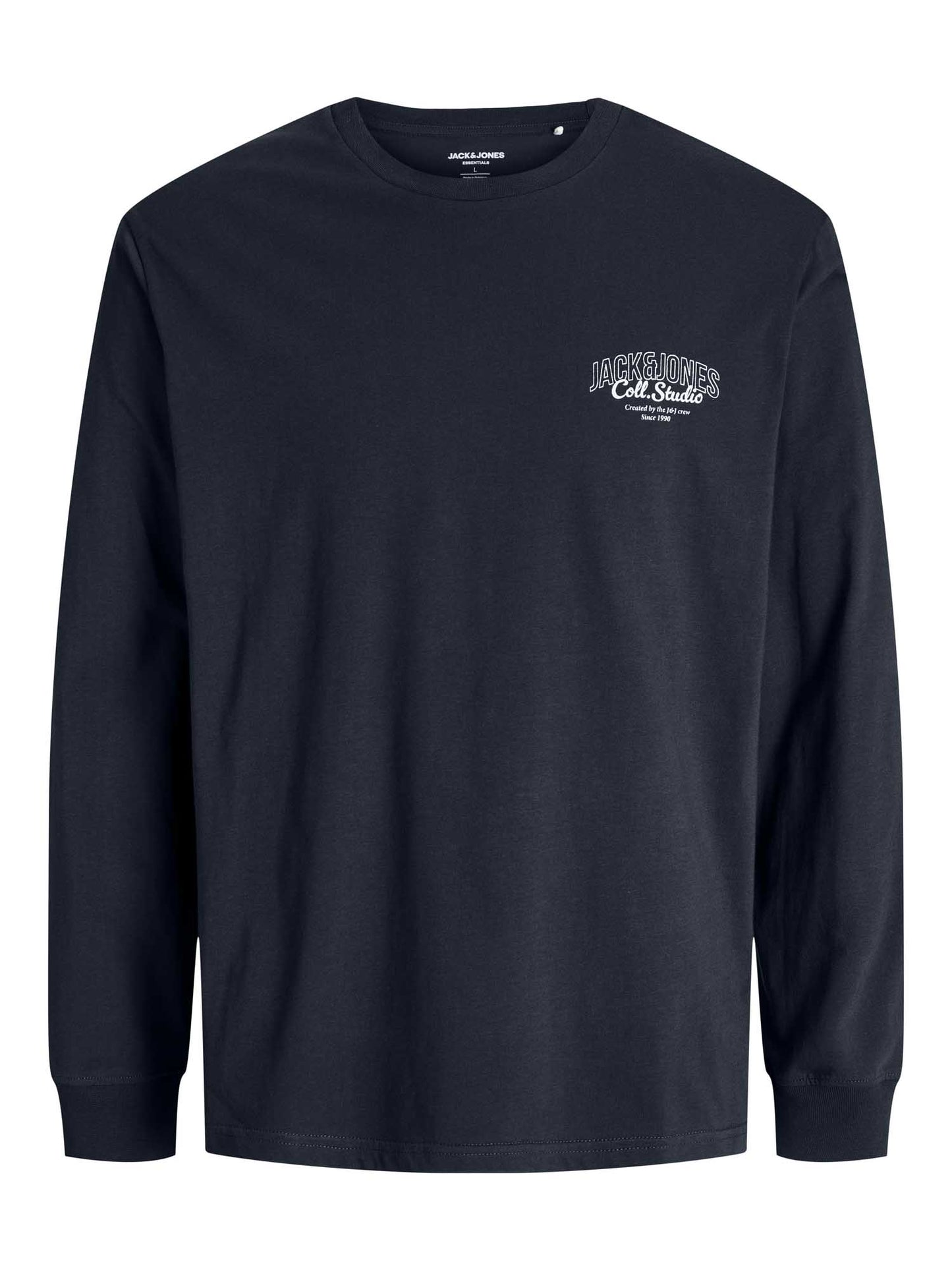 FELPA GIROCOLLO MAKOTO JACK&JONES DA UOMO BLU