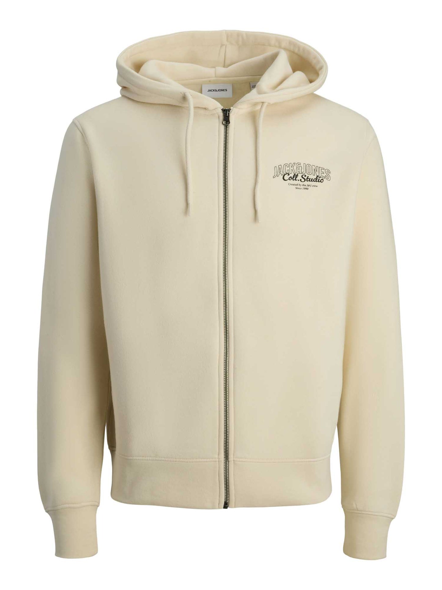 FELPA CON CAPPUCCIO MAKOTO JACK&JONES DA RAGAZZO PANNA