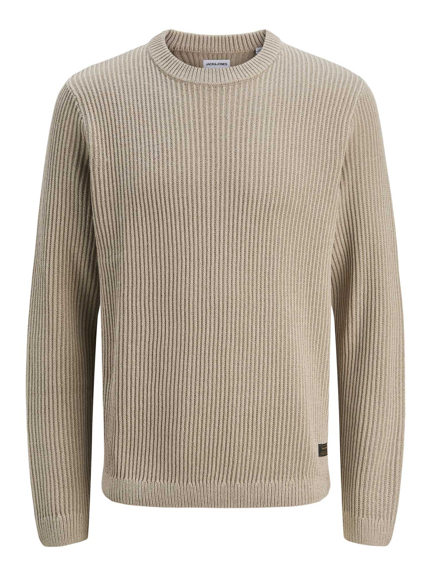 PULLOVER DOVER JACK&JONES DA UOMO PANNA