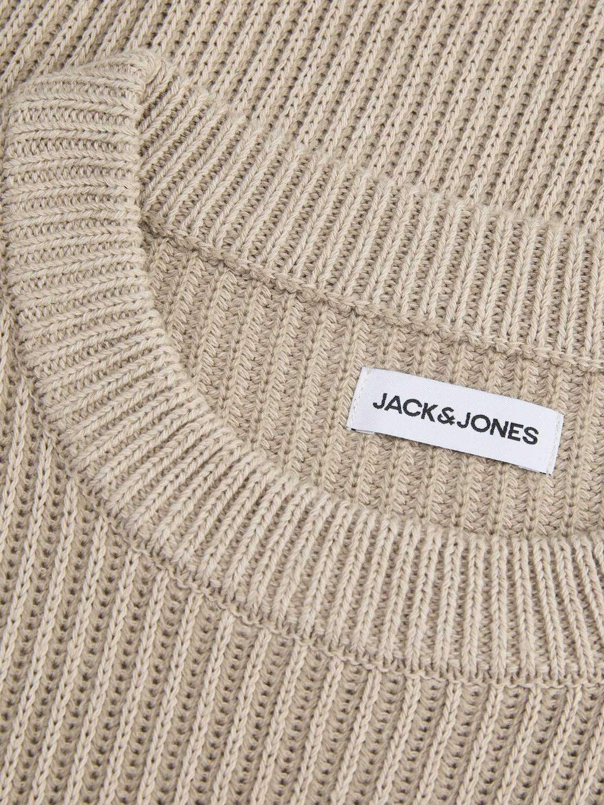 Jack&jones dover maglia da uomo beige