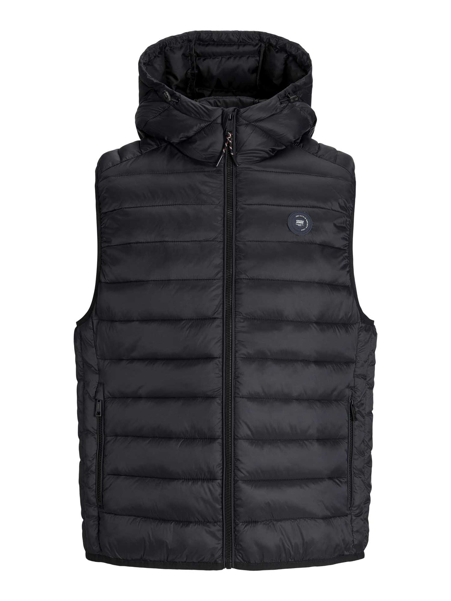 GILET IMBOTTITO BRADLEY JACK&JONES DA RAGAZZO NERO