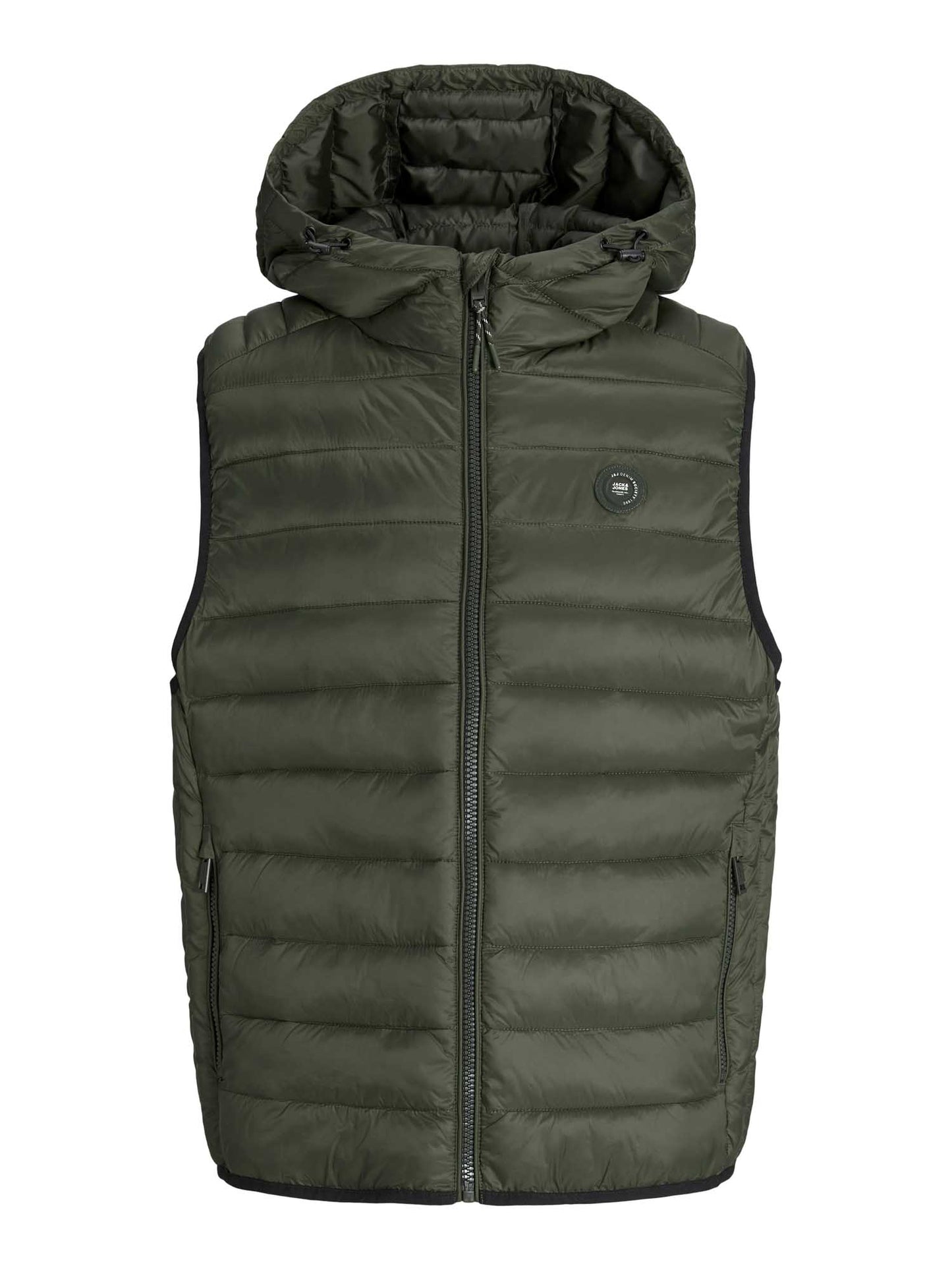 GILET IMBOTTITO BRADLEY JACK&JONES DA RAGAZZO VERDE