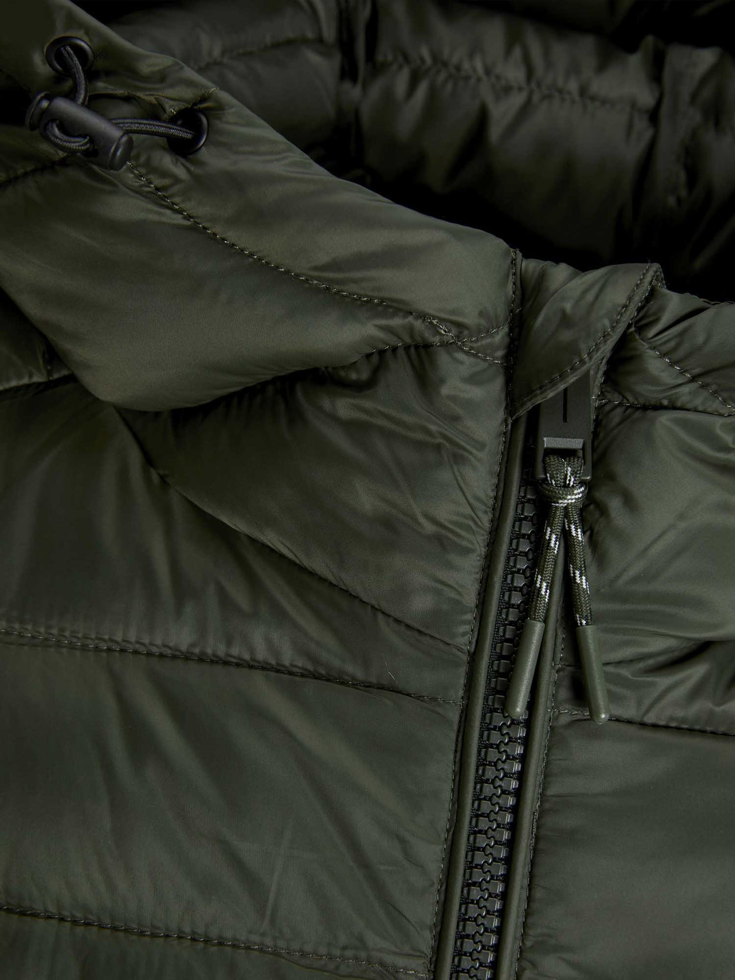 GILET IMBOTTITO BRADLEY JACK&JONES DA RAGAZZO VERDE