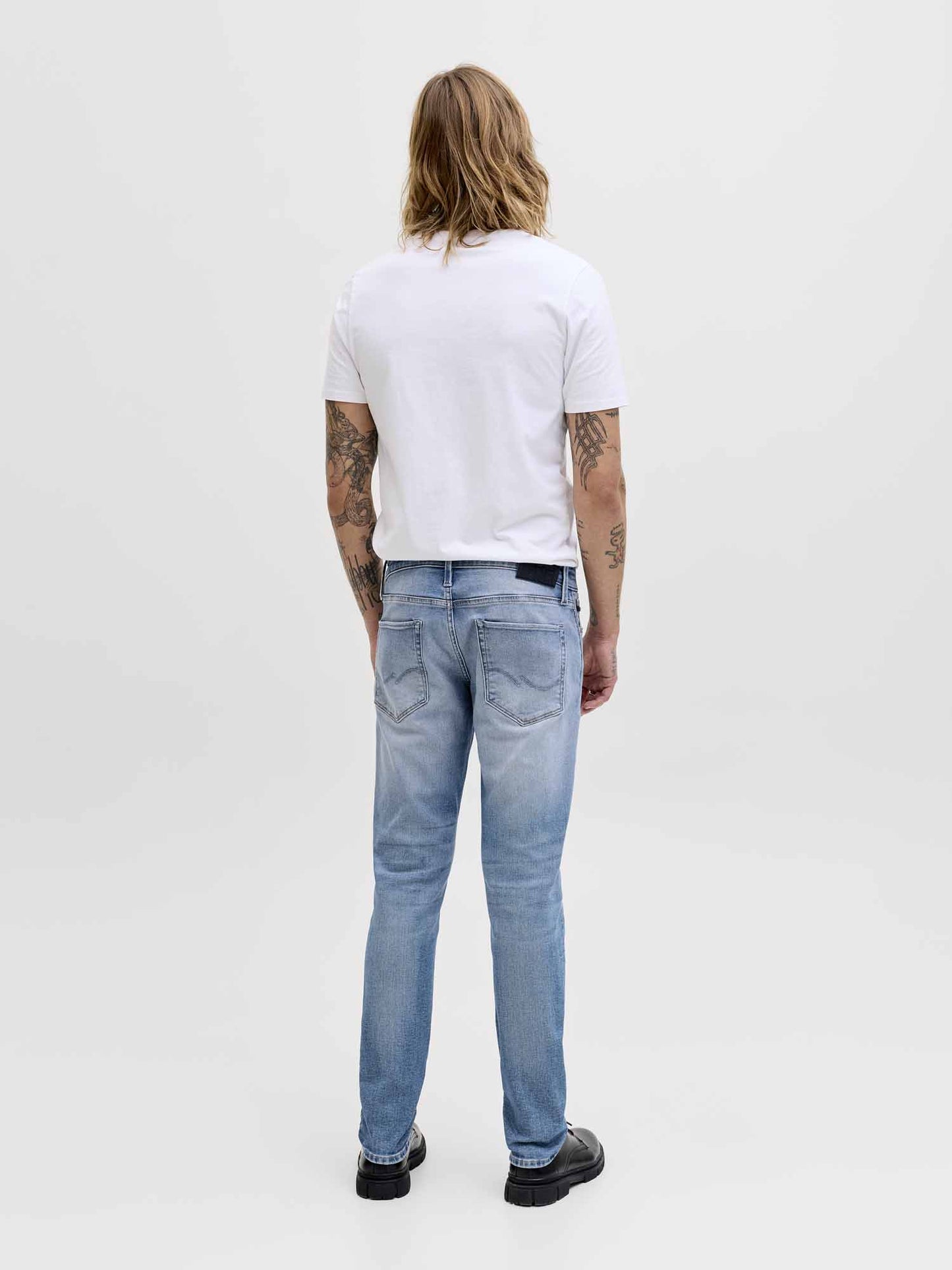 Jeans Jack&Jones Glenn da uomo in denim versatile