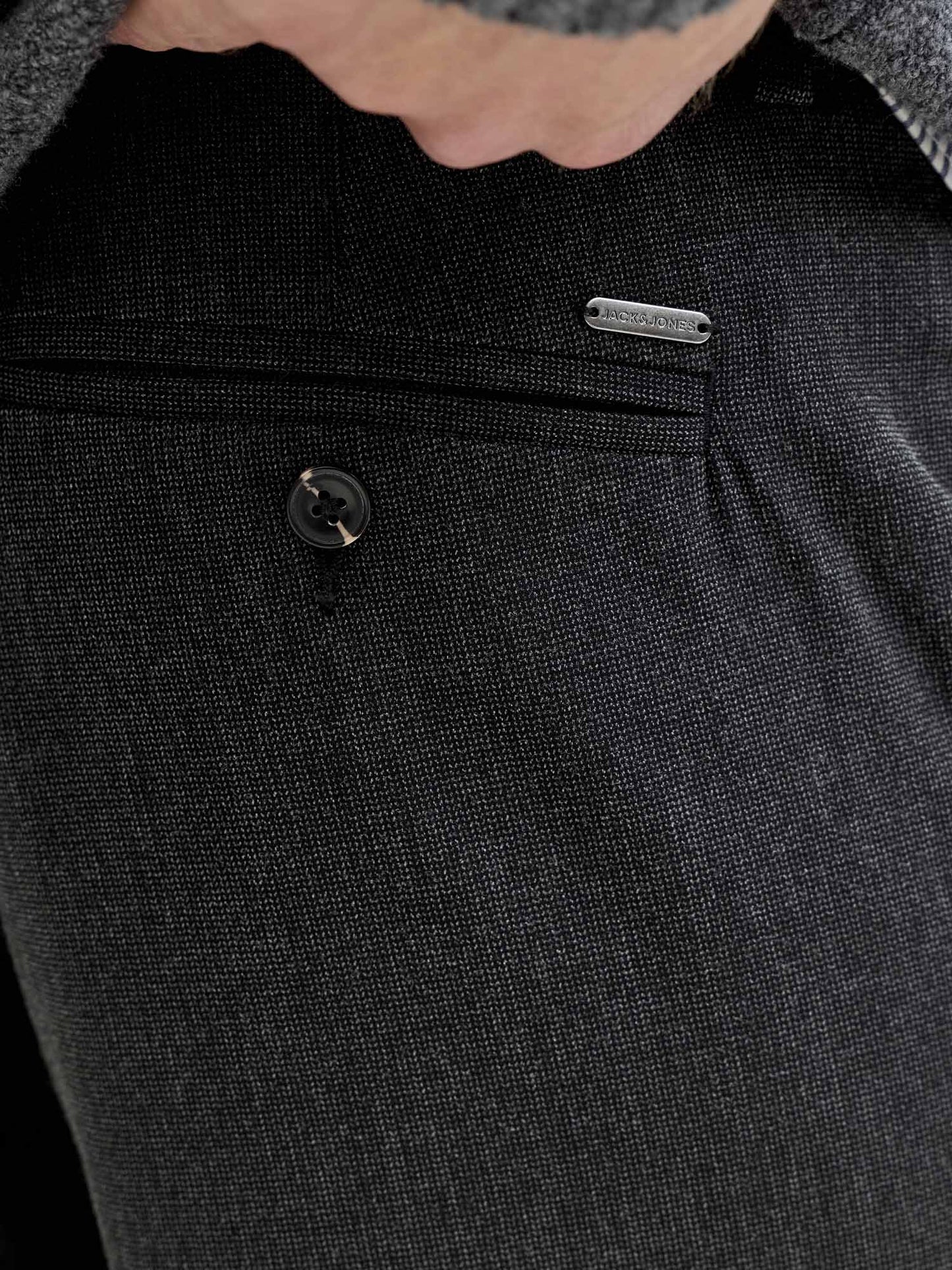 Jack&Jones Tollie, pantalone da uomo grigio