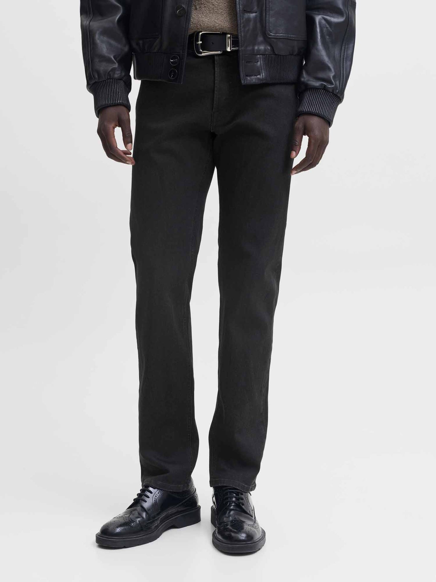 Jack&Jones Jjimike Jjoriginal Ha 682, jeans da uomo nero