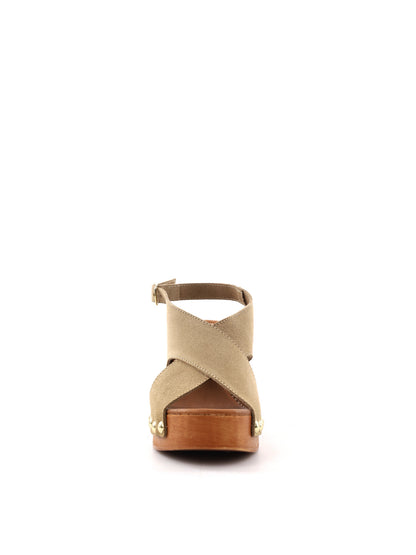 Cambio Vita, sandalo beige da donna elegante e versatile