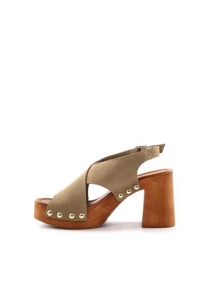 Cambio Vita, sandalo beige da donna elegante e versatile