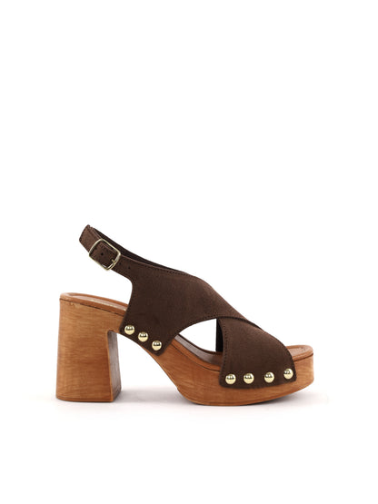 Shoelab Cambio Vita, sandalo donna marrone