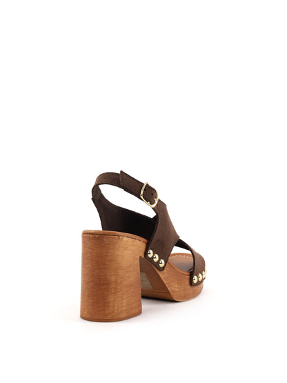 Shoelab Cambio Vita, sandalo donna marrone