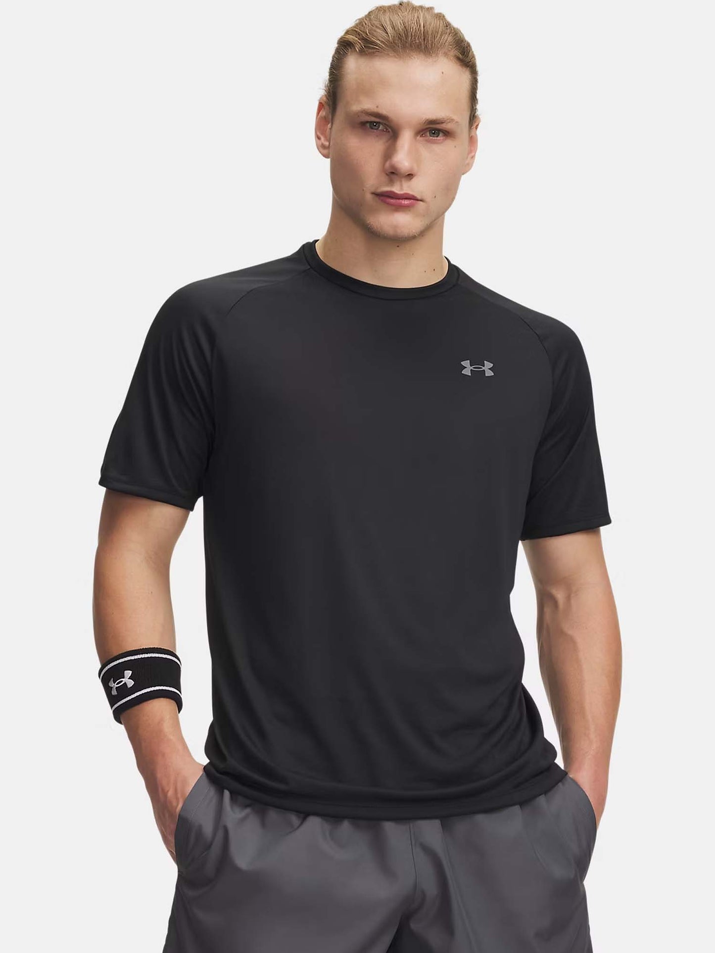 Under Armour Tech 2.0, t-shirt maniche corte da uomo nera