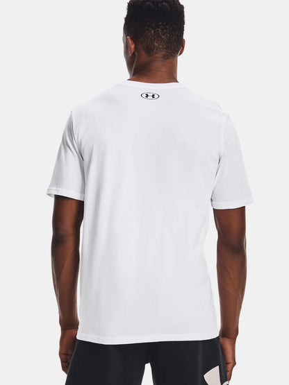 T-SHIRT LOGO UNDER ARMOUR DA UOMO BIANCO