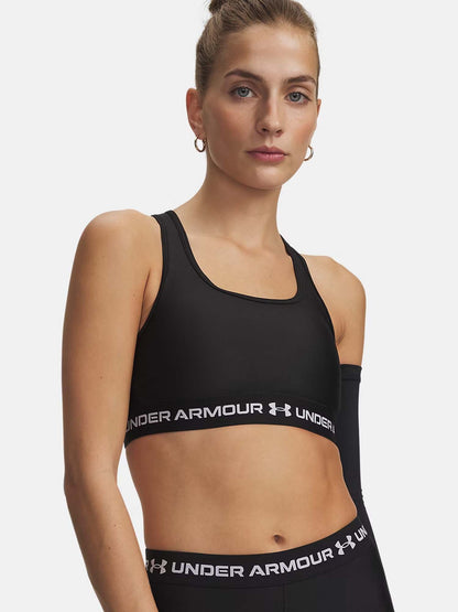 Under Armour Crossback Mid, reggiseno sportivo da Donna nero