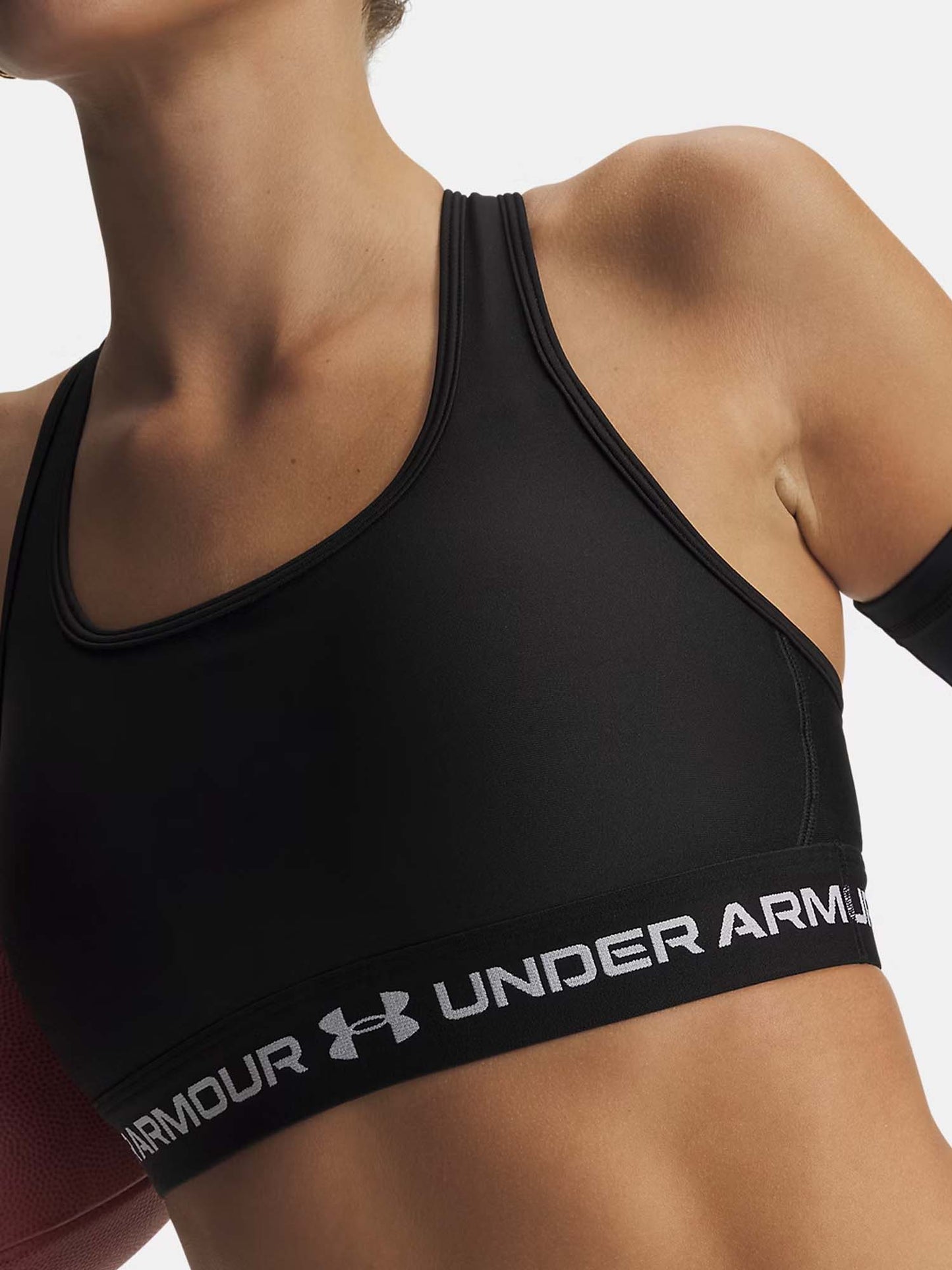 Under Armour Crossback Mid, reggiseno sportivo da Donna nero