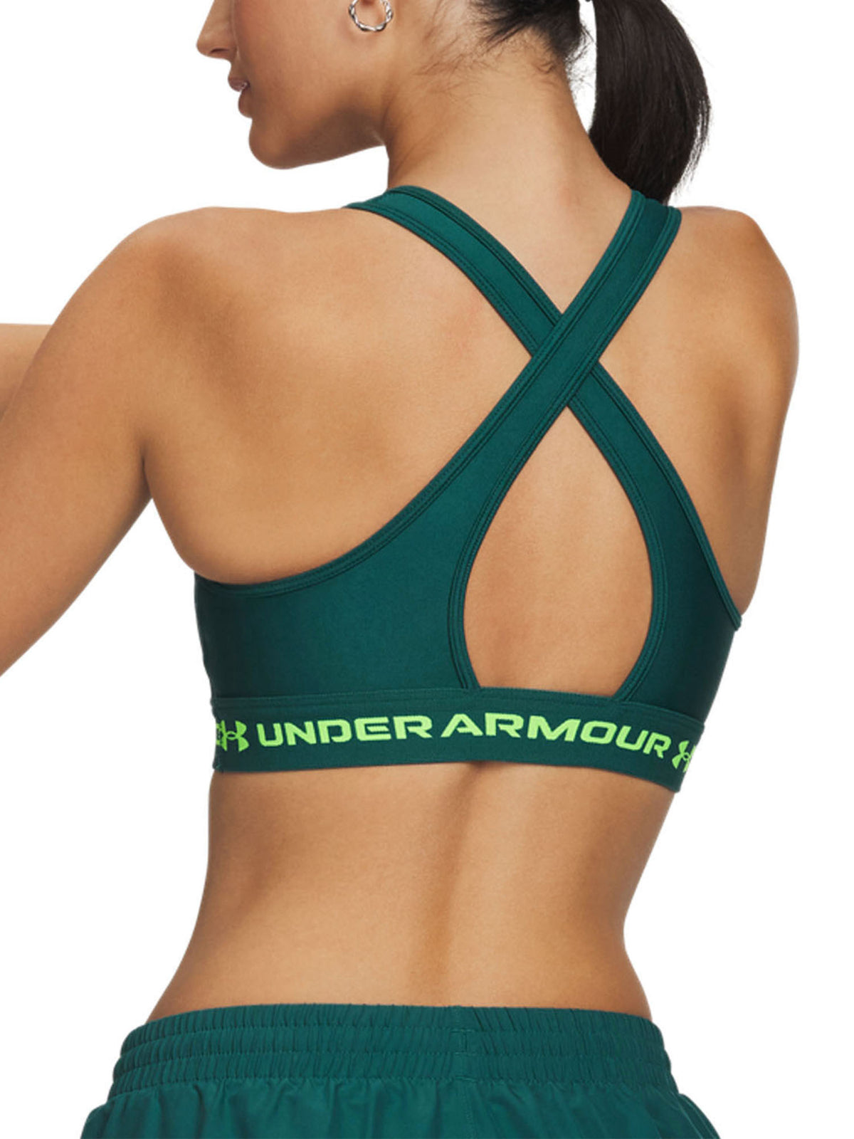 Under a. crossback * bra training da donna verde