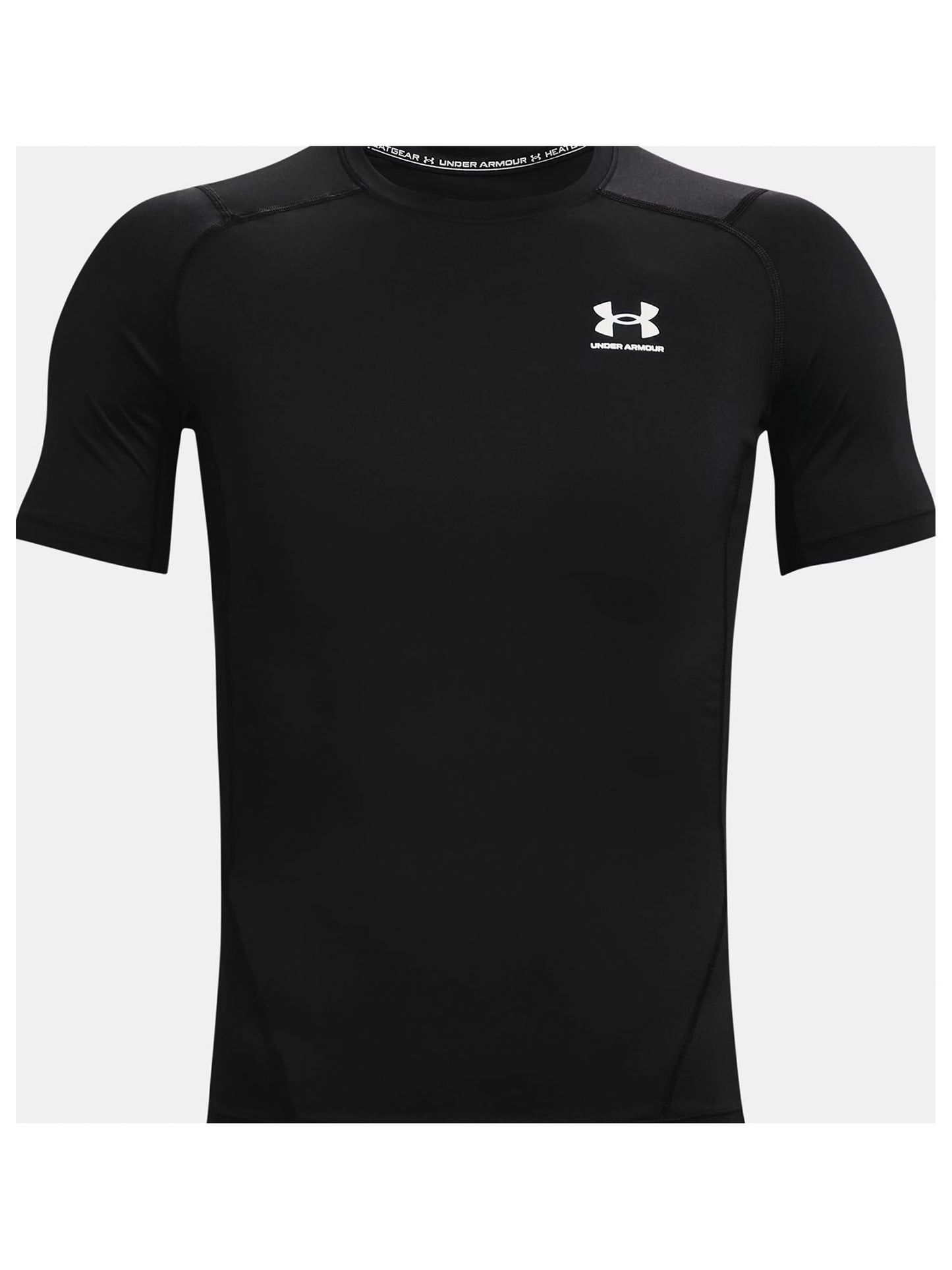 T-SHIRT ADERENTE UNDER ARMOUR DA UOMO NERO