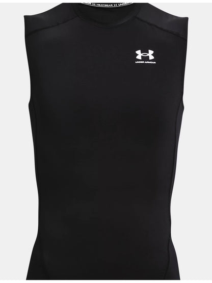 CANOTTA ADERENTE UNDER ARMOUR DA UOMO NERO