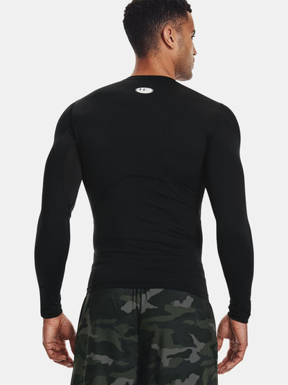 MAGLIA ADERENTE UNDER ARMOUR DA UOMO NERO