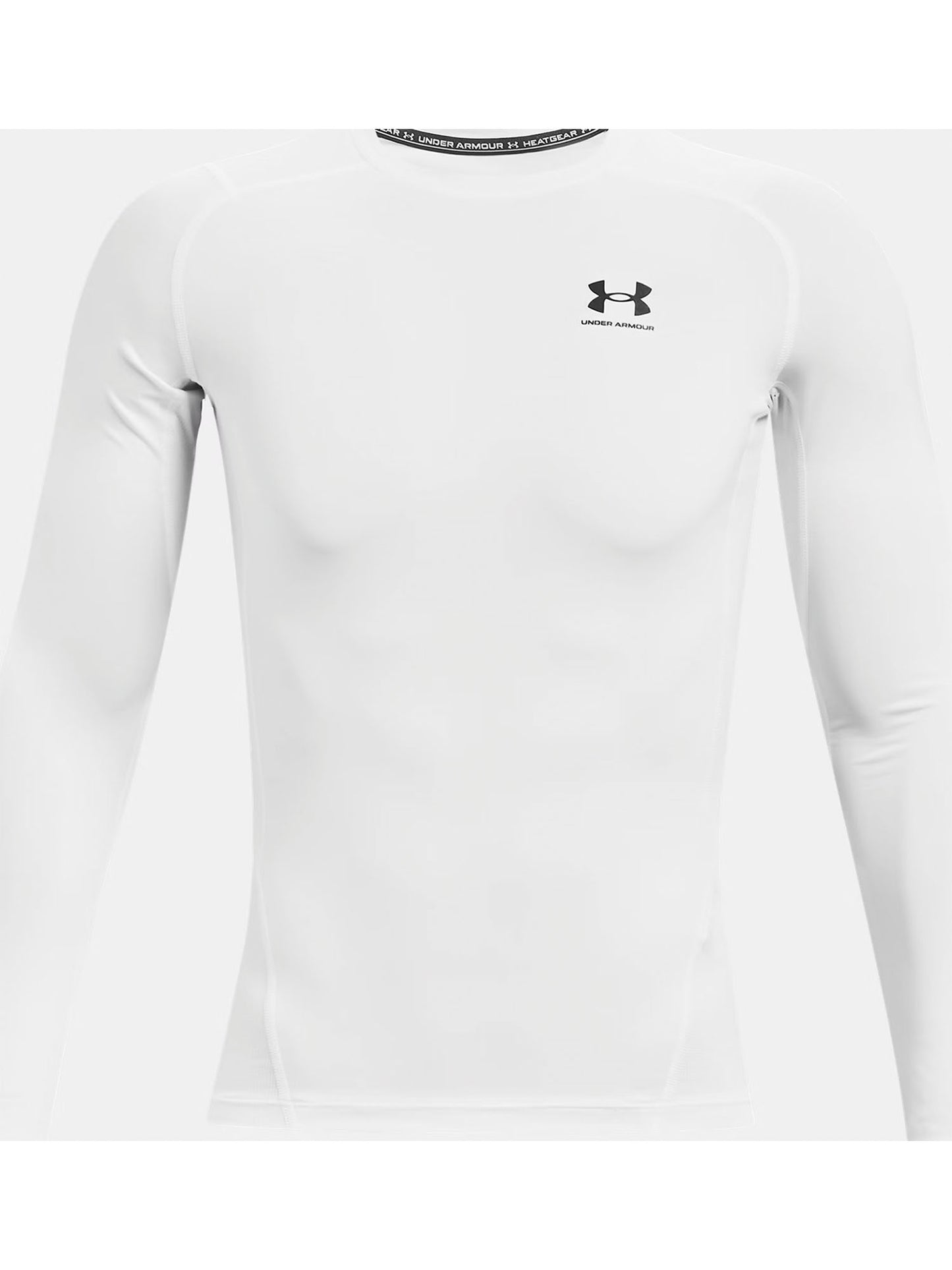 MAGLIA ADERENTE UNDER ARMOUR DA UOMO BIANCO