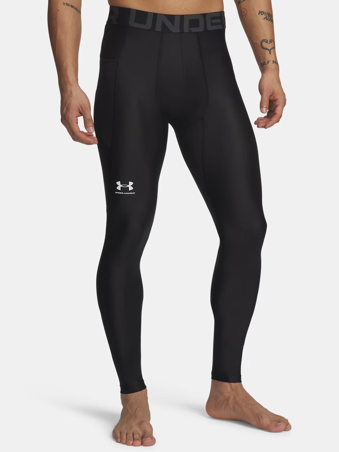 Under Armour HeatGear Armour, leggings da Uomo neri