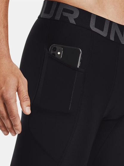 Under Armour HeatGear Armour, leggings da Uomo neri