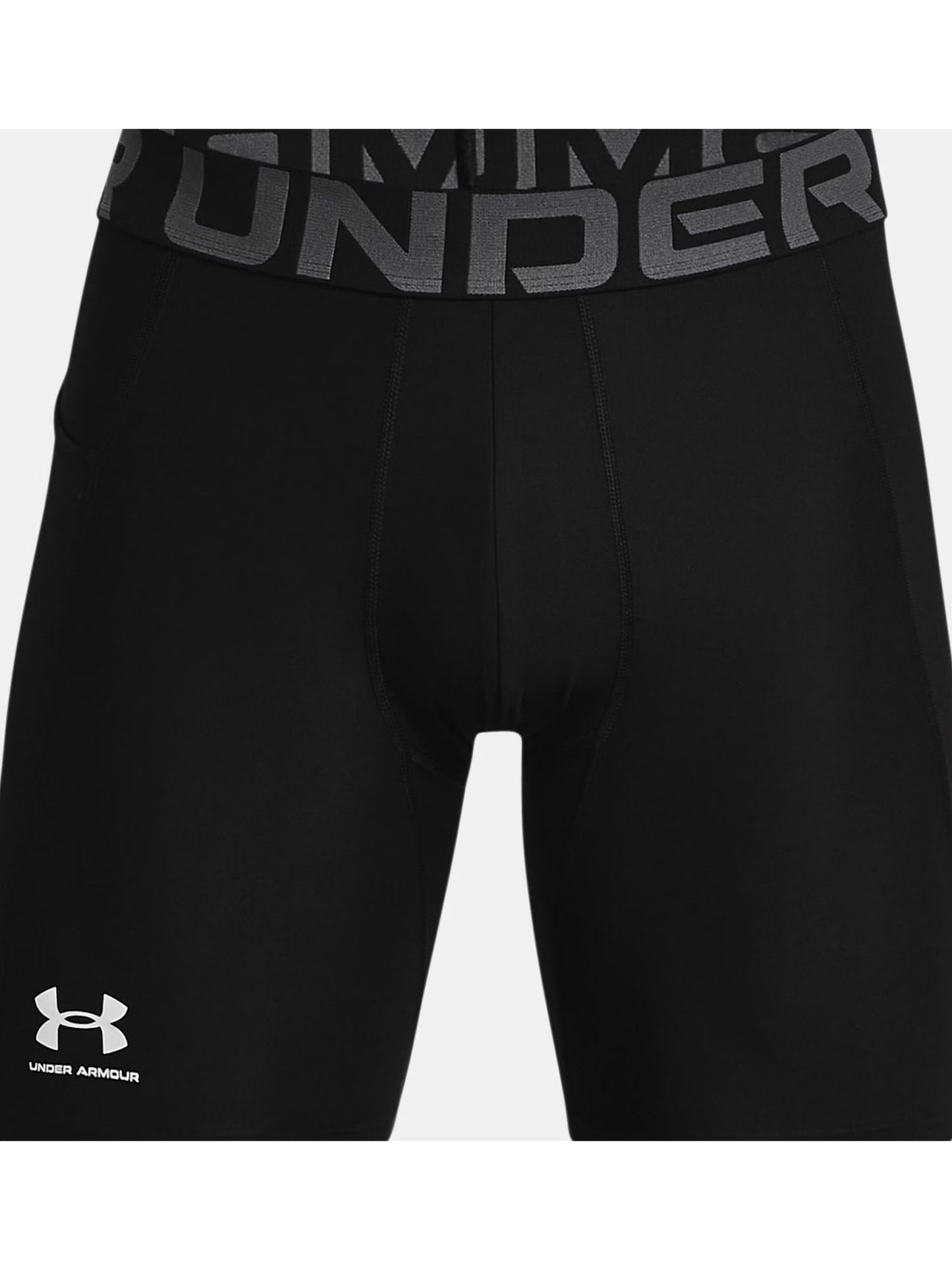 Under Armour HeatGear Armour, shorts compressivi sportivi uomo neri