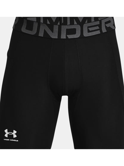 Under Armour HeatGear Armour, shorts compressivi sportivi uomo neri