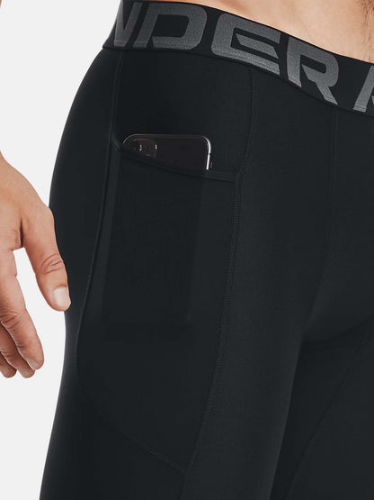 Under Armour HeatGear Pocket Long, bermuda da uomo nero