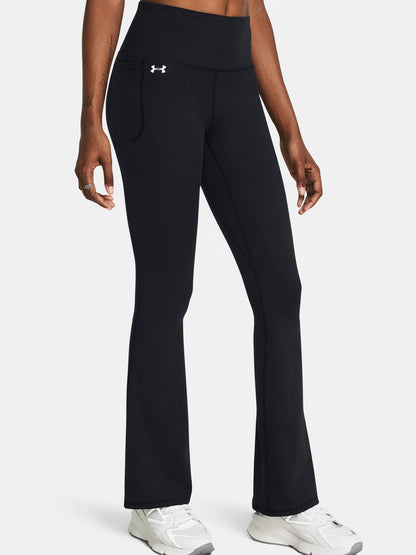 Pantaloni flare Motion di Under Armour neri donna per allenamento sportivo