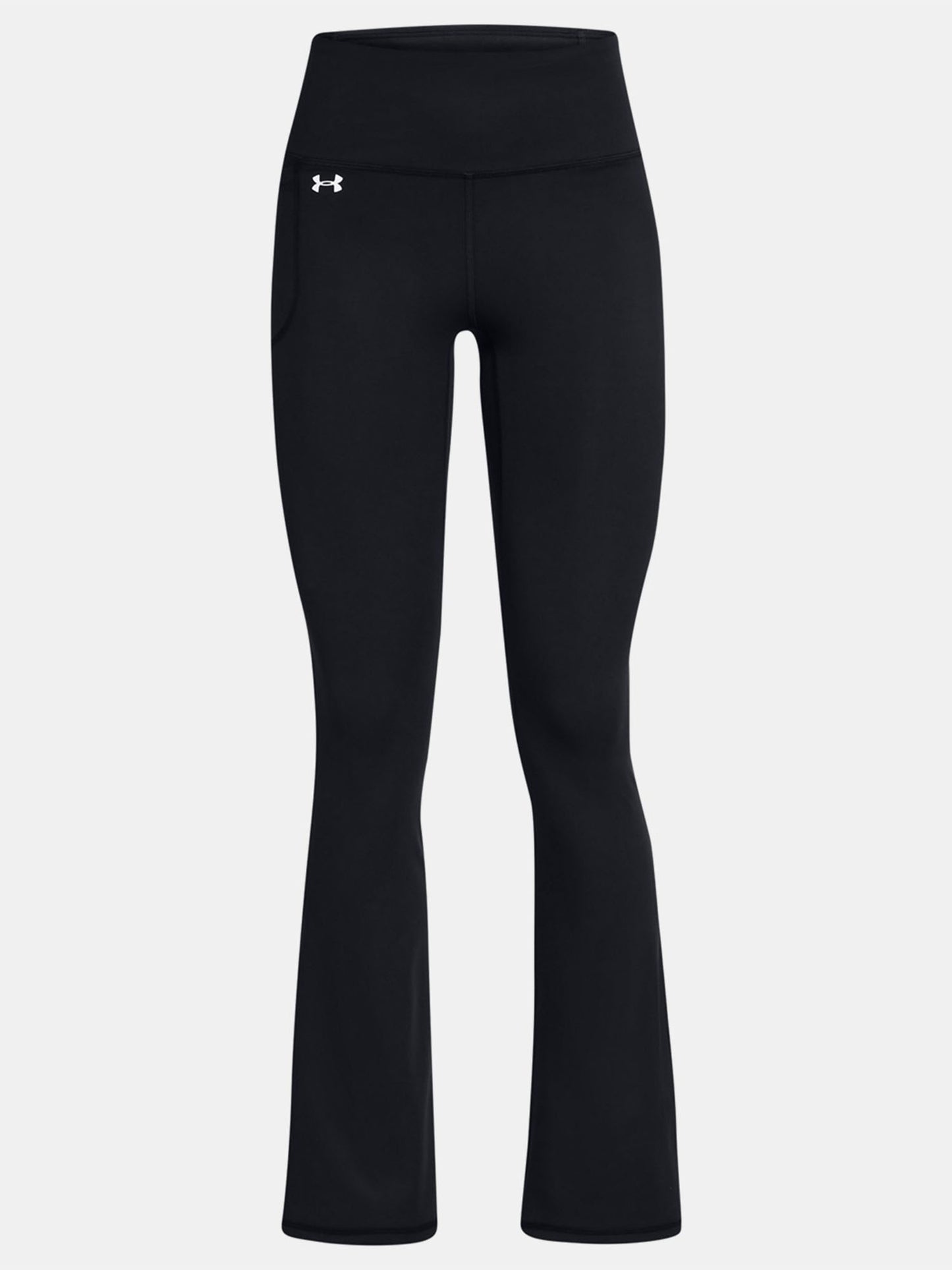 Pantaloni flare Motion di Under Armour neri donna per allenamento sportivo