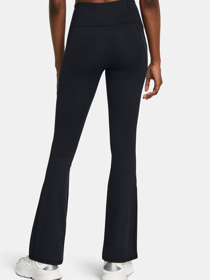 Pantaloni flare Motion di Under Armour neri donna per allenamento sportivo