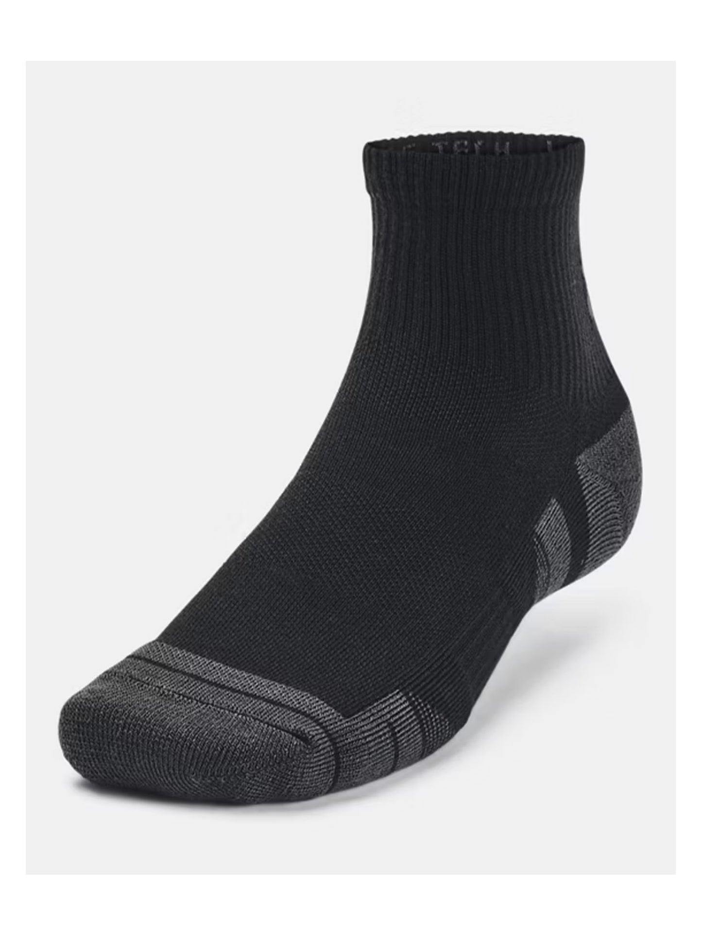 Calze sportive Performance Tech Quarter unisex in nero