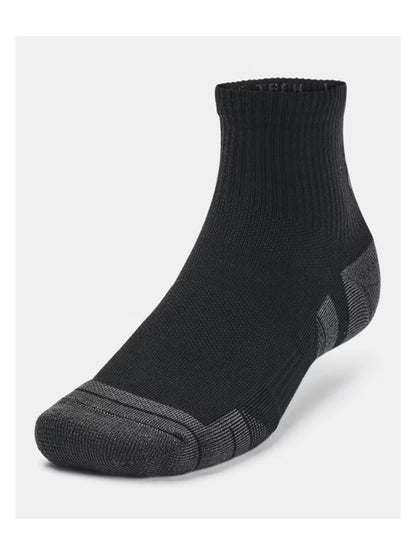 Calze sportive Performance Tech Quarter unisex in nero