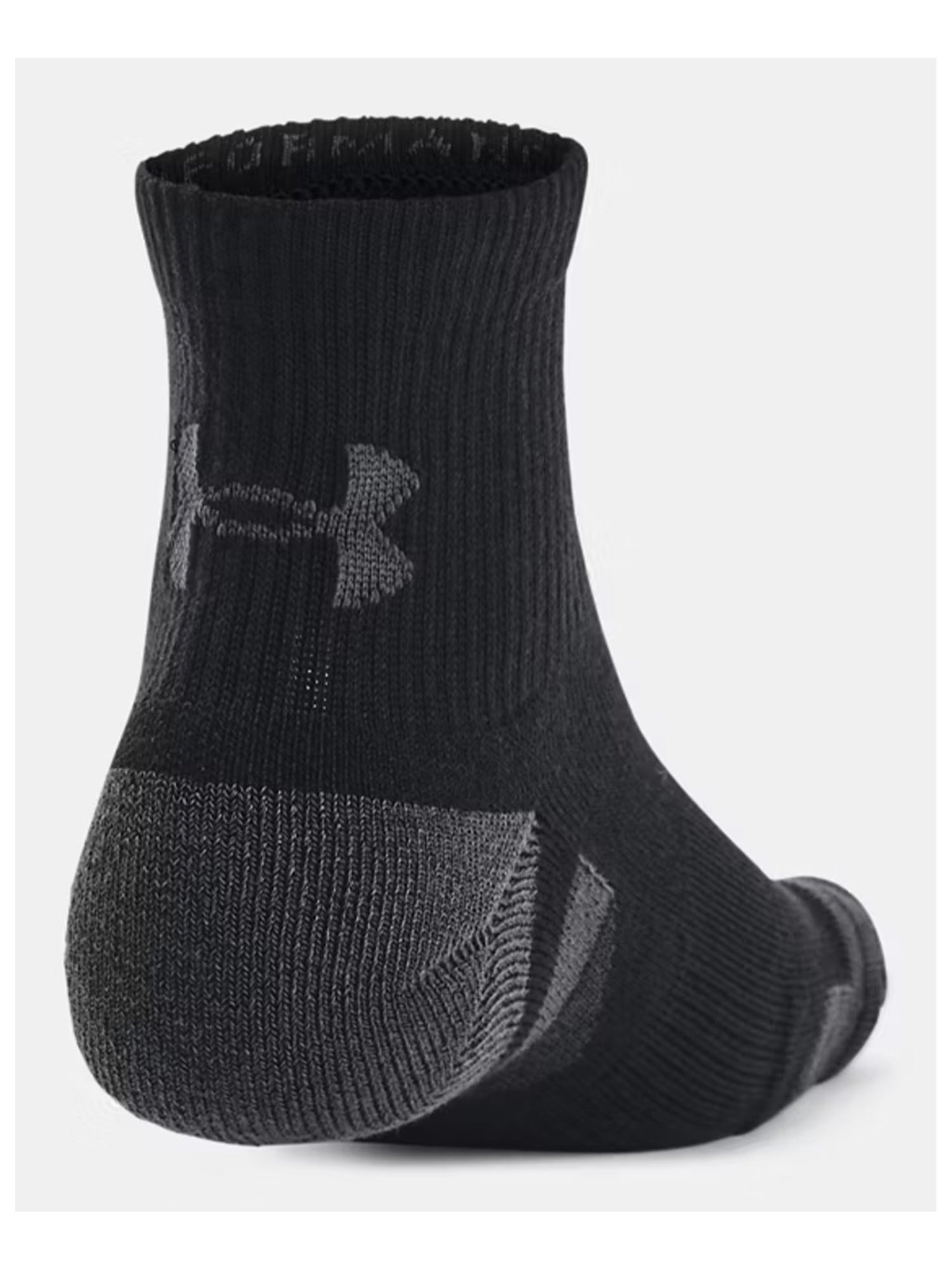 Calze sportive Performance Tech Quarter unisex in nero