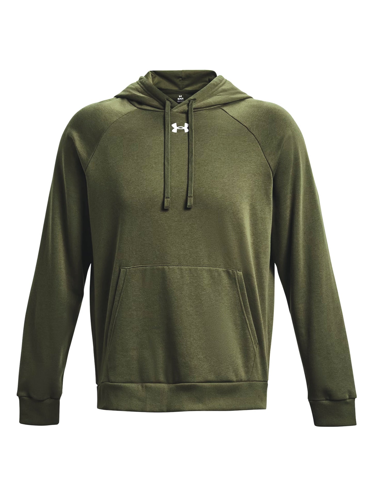 FELPA RIVAL CON CAPPUCCIO UNDER ARMOUR DA UOMO VERDE