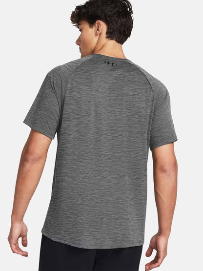 Under armour tech t-shirt mm training da uomo antracite