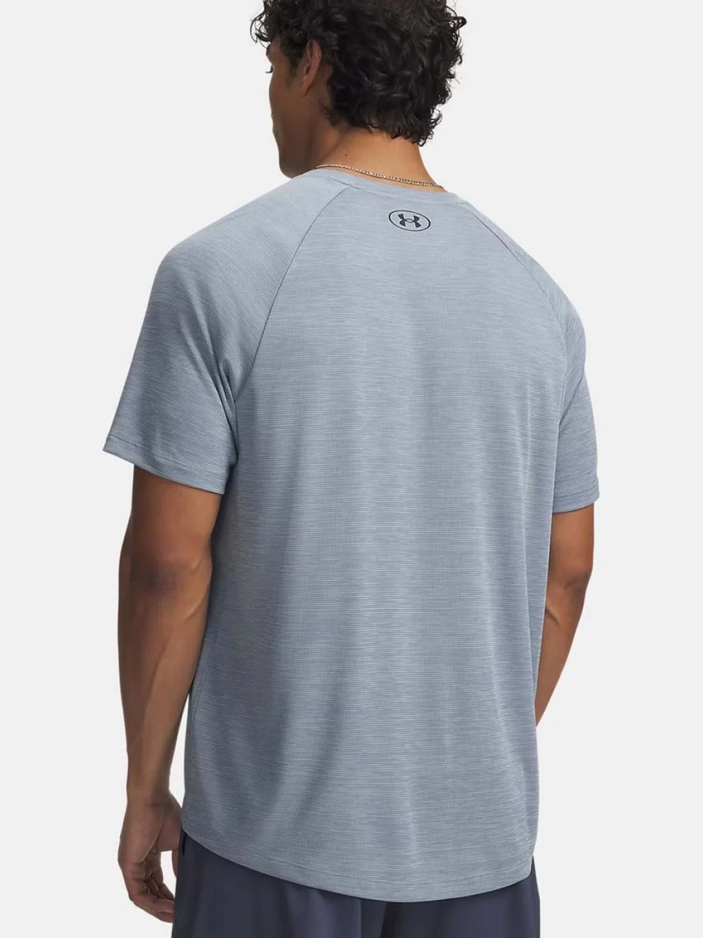Under Armour Tech, t-shirt da uomo azzurra