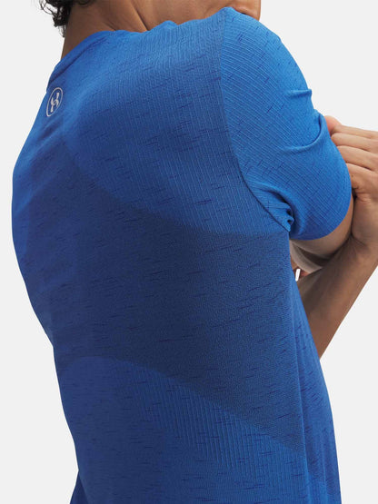 T-SHIRT VANISH UNDER ARMOUR DA UOMO CELESTE