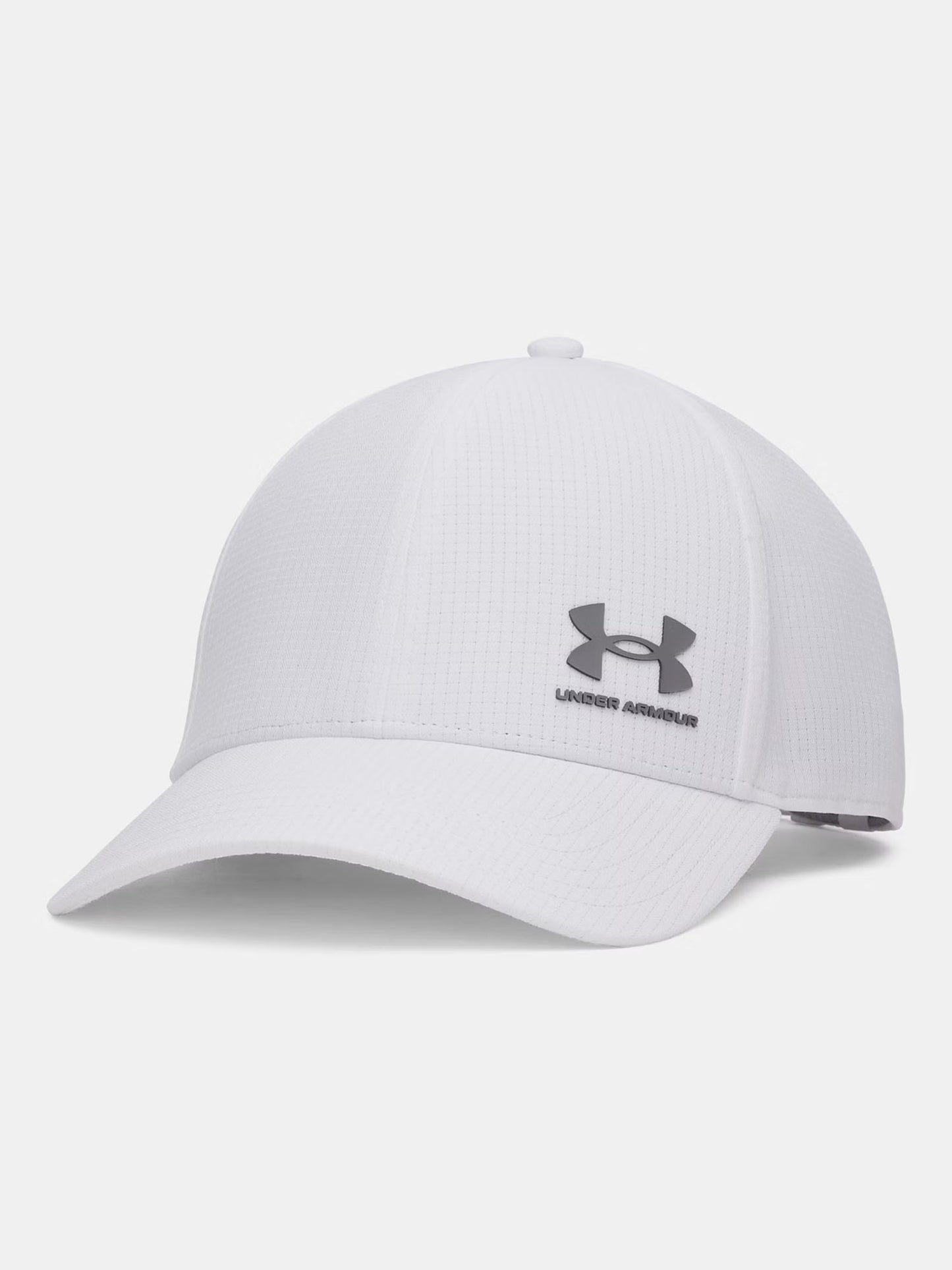 Under Armour ArmourVent, cappello unisex sportivo bianco a profilo basso