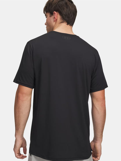 Under Armour Vanish Energy, t-shirt sportiva da uomo nera a maniche corte