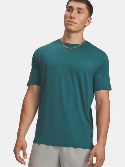 Under Armour Vanish, t-shirt uomo sportiva verde leggera e traspirante
