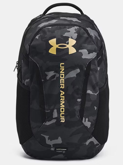 ZAINO HUSTLE UNDER ARMOUR UNISEX NERO ORO